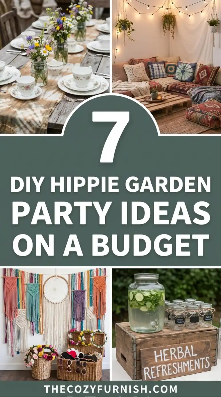 7 DIY Hippie Garden Party Ideas on a Budget 2 7 DIY Hippie Garden Party Ideas on a Budget