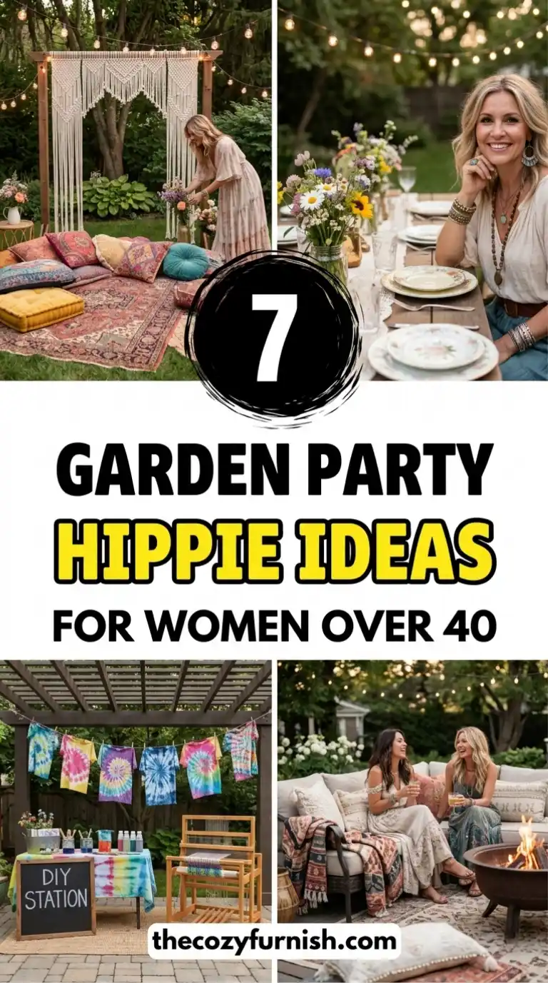 7 Hippie Garden Party Ideas for Women Over 40 2 7 Hippie Garden Party Ideas for Women Over 40