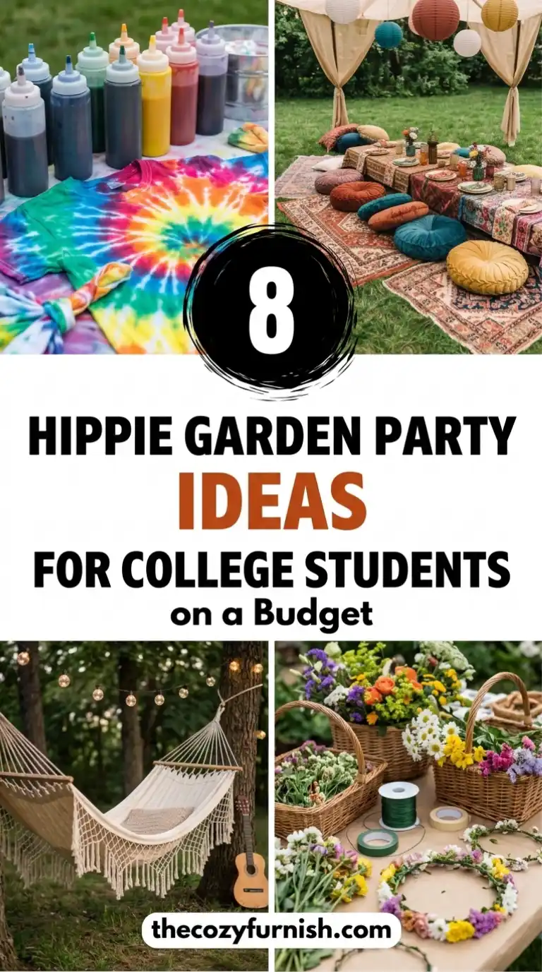 8 Hippie Garden Party Ideas for College Students 2 8 Hippie Garden Party Ideas for College Students