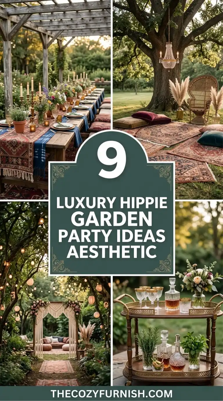 Luxury Hippie Garden Party Ideas Aesthetic: 9 Elegant Looks 2 9 Luxury Hippie Garden Party Ideas Aesthetic