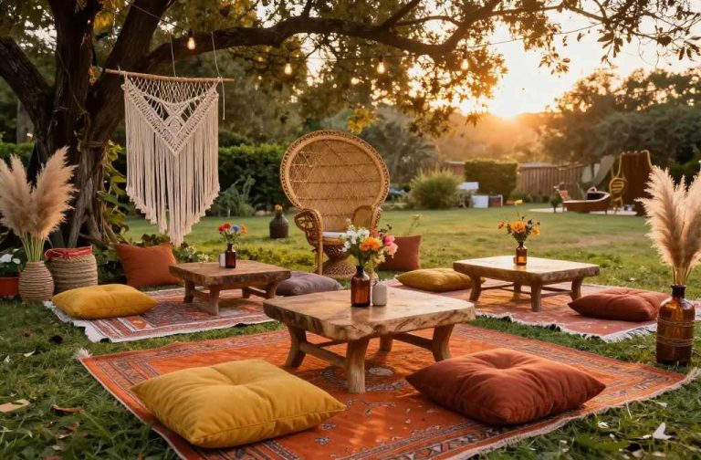 Vintage Hippie Garden Party Ideas 70s