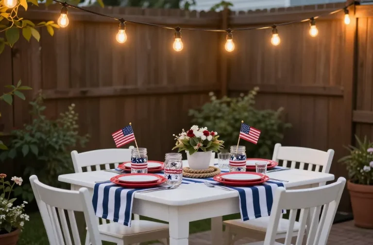 4th of July Ideas for Small Backyard