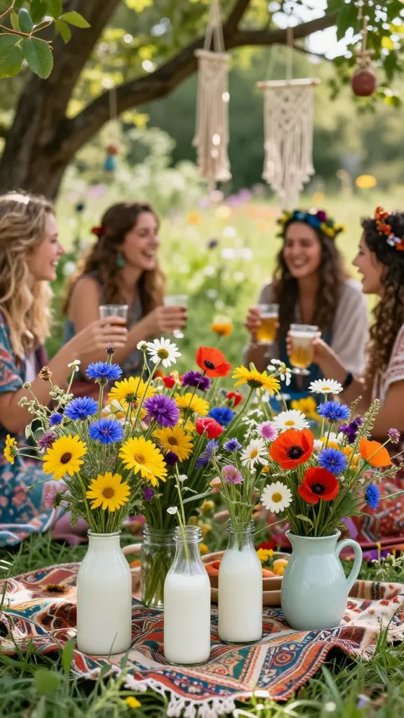 Hippie Garden Party Ideas for Bridesmaids: 6 Boho Celebration Themes 4 Item 2
