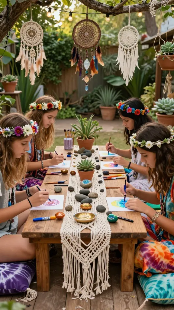 Boho Hippie Garden Party Ideas for Teens: 12 Trendy Outdoor Setups 9 Item 7