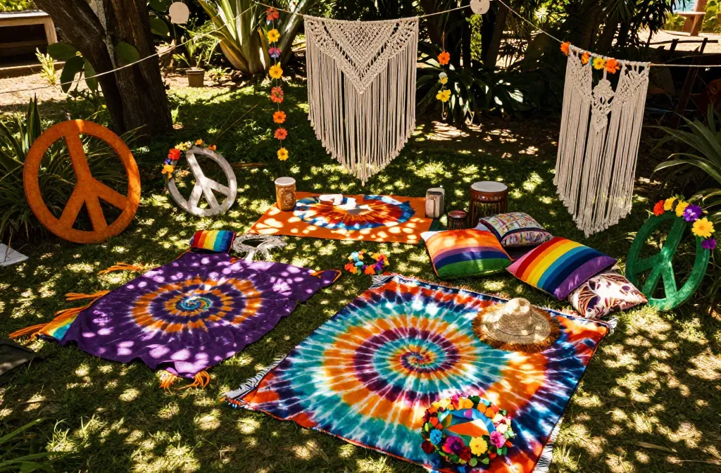 8 Hippie Garden Party Ideas for College Students