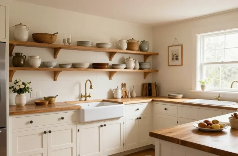 10 Vintage Farmhouse Kitchen Makeover Over 50