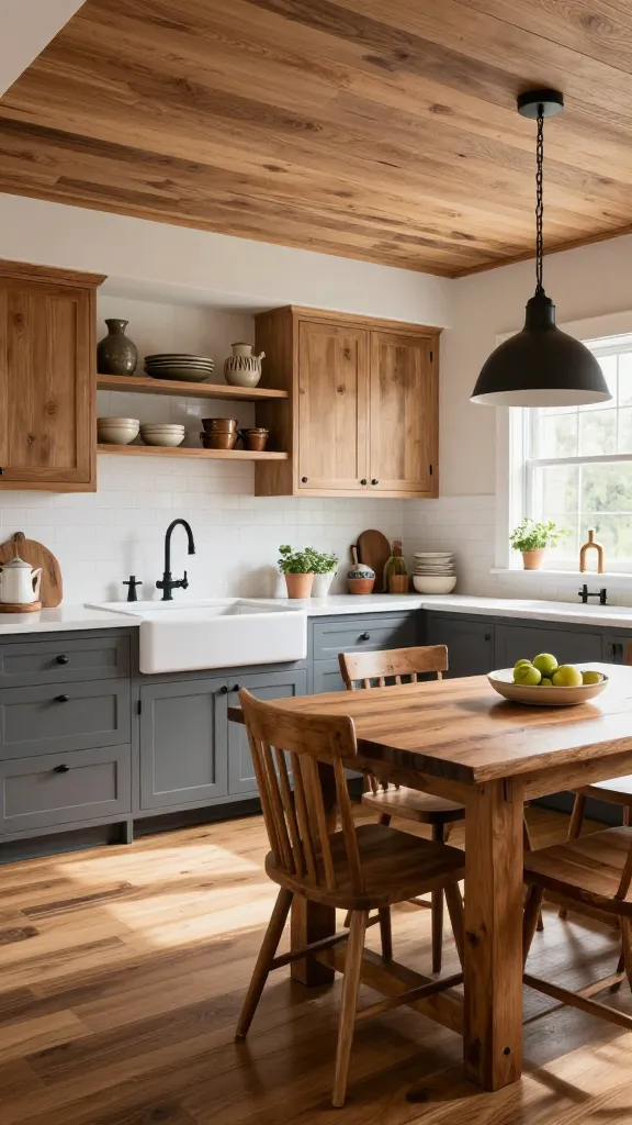 10 Vintage Farmhouse Kitchen Makeover Over 50 6 Item 5