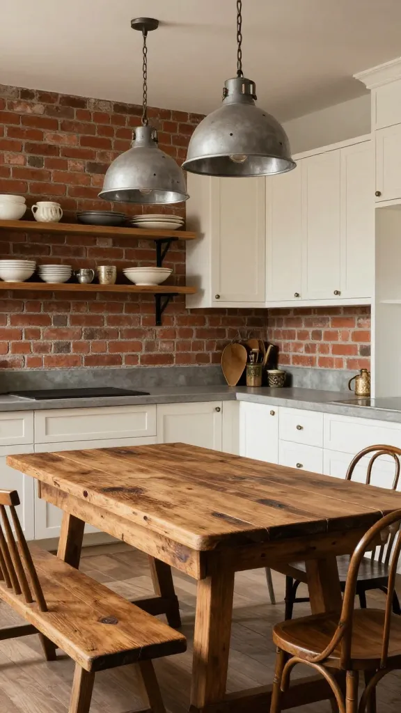 10 Vintage Farmhouse Kitchen Makeover Over 50 8 Item 7