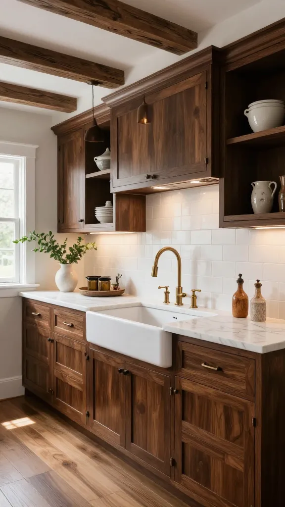10 Vintage Farmhouse Kitchen Makeover Over 50 10 Item 9