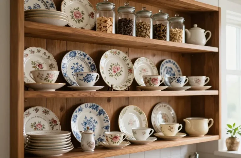6 Grandmacore Kitchen Shelf Styling How to