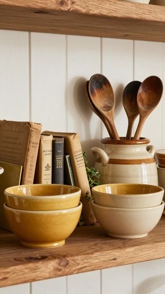 6 Grandmacore Kitchen Shelf Styling Ideas 4 Item 3