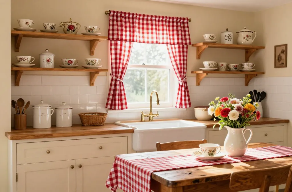 8 Grandmacore Kitchen Aesthetic for Content Creation Backdrop