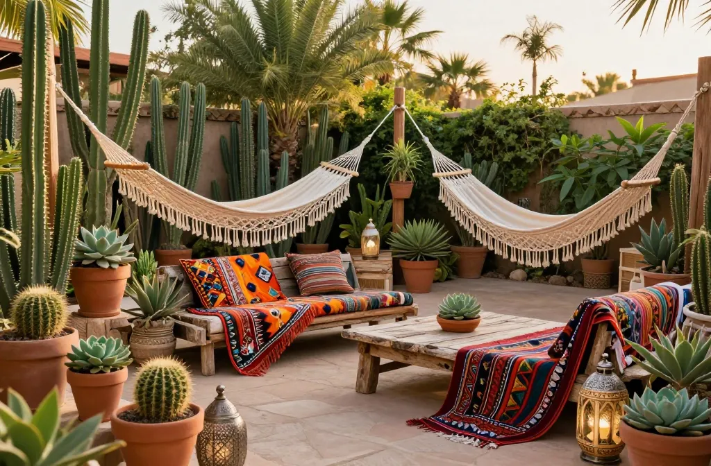 9 Boho Backyard Landscaping Ideas for a Free-Spirited Outdoor Vibe