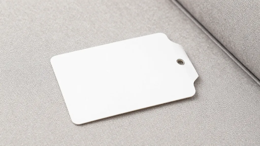 How to Clean a Fabric Couch Without Ruining It 2 Closeup of fabric couch cleaning code tag