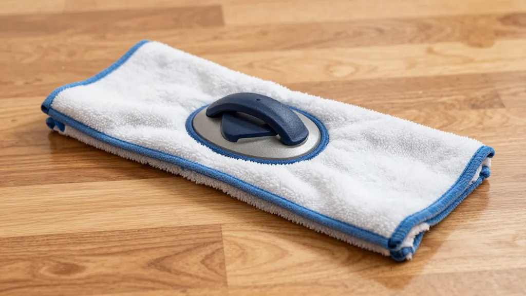 How to Clean Wood Floors Without Ruining Them 2 Microfiber mop cleaning gleaming hardwood floor closeup