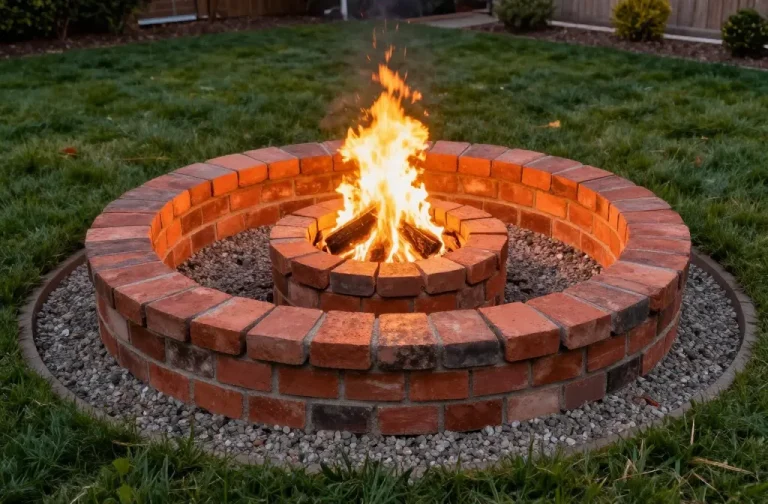 How to Make Backyard Fire Pit Ideas with Bricks Completely From Scratch in One Weekend
